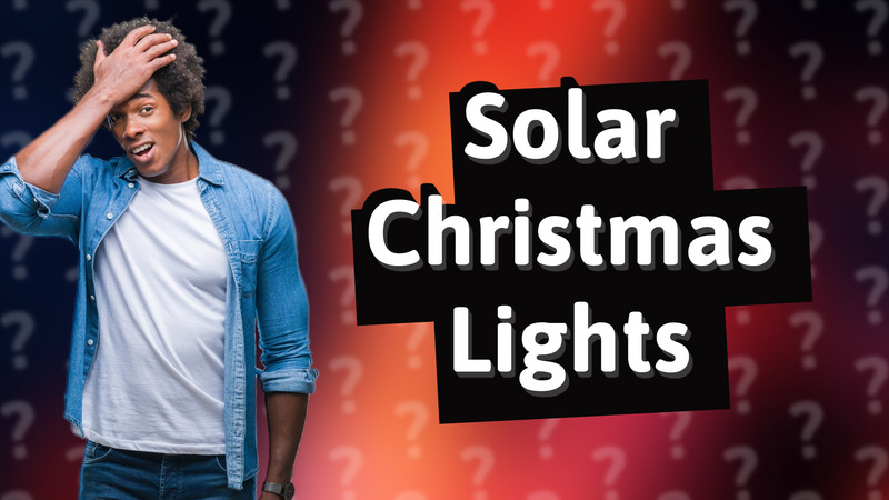 Solar Christmas Lights