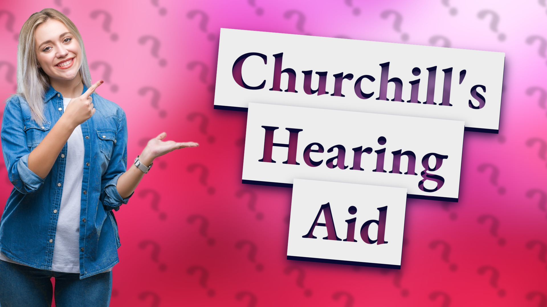 Churchill's Hearing Aid