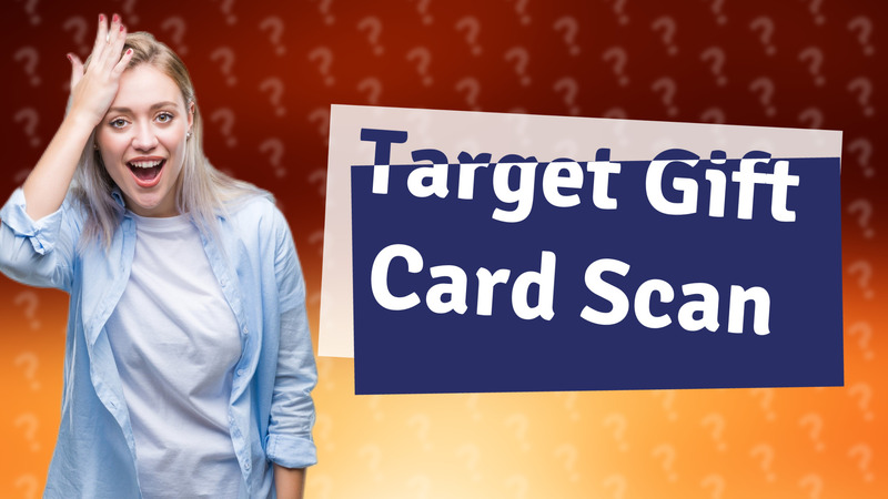 Target Gift Card Scan