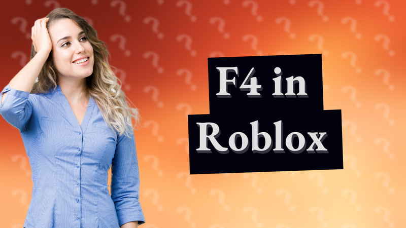 F4 in Roblox