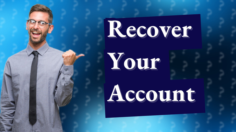 Recover Your Account