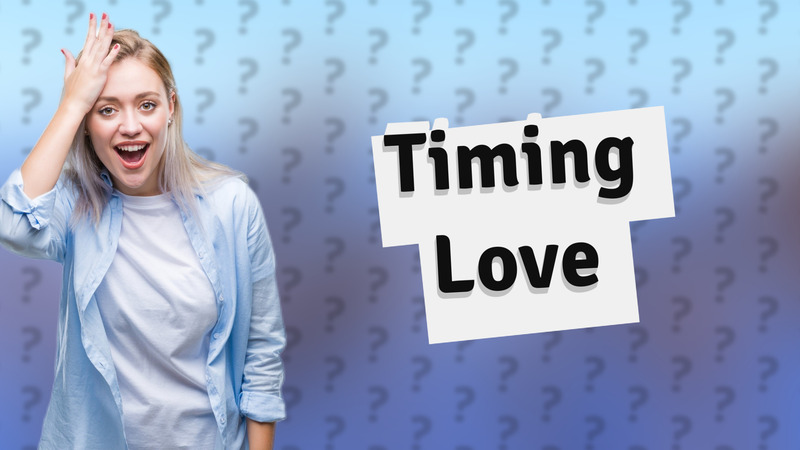 Timing Love