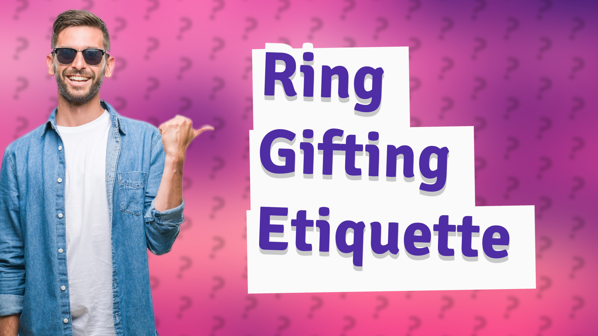Ring Gifting Etiquette