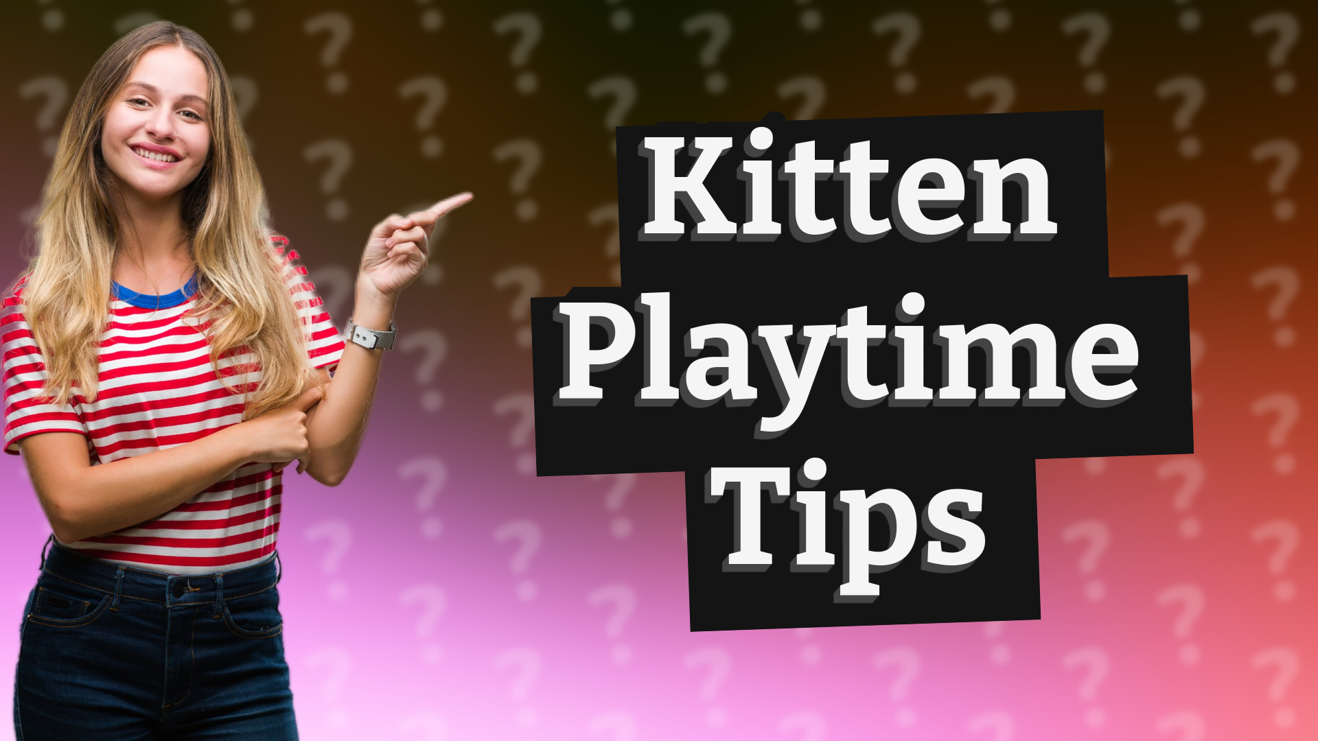 Kitten Playtime Tips