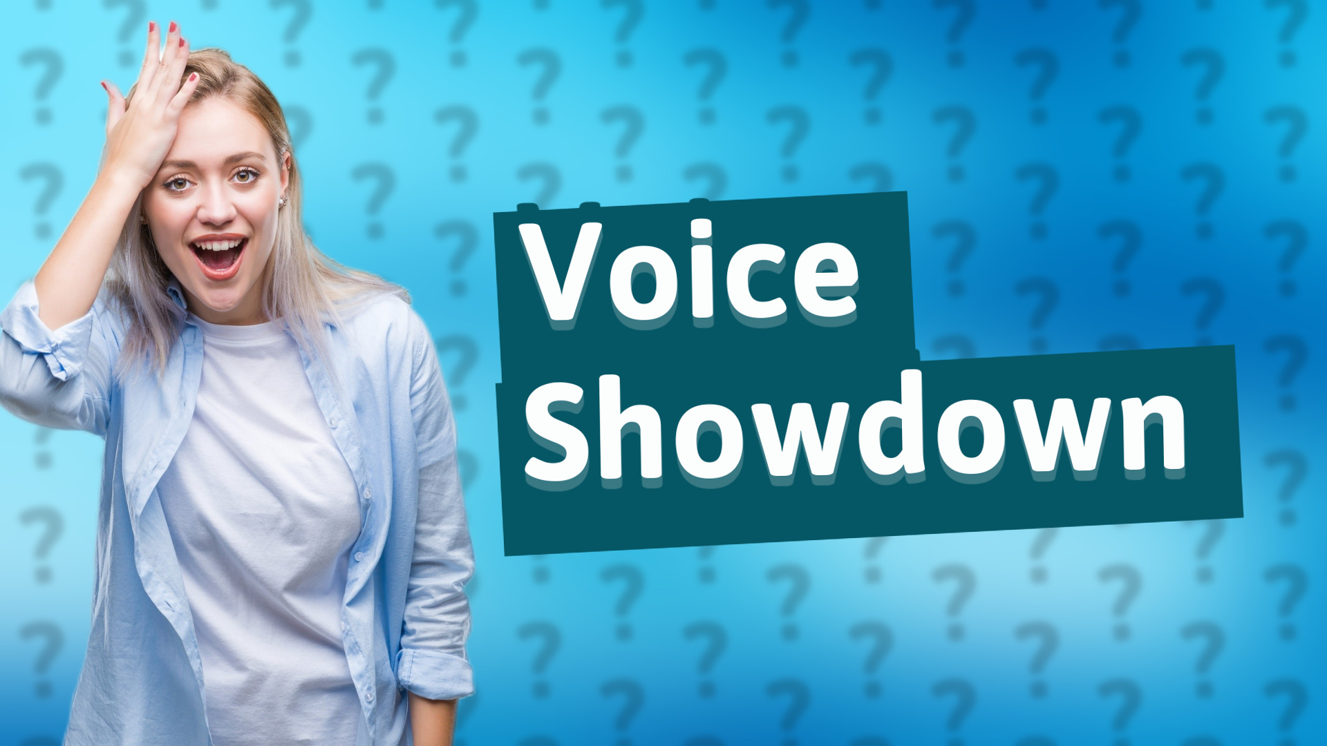 Voice Showdown