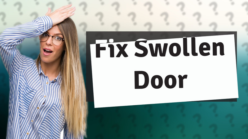 Fix Swollen Door