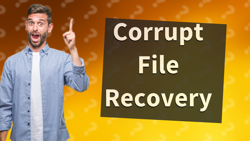 Corrupt File Recovery