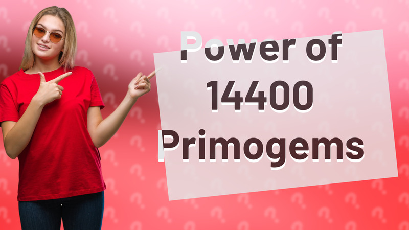 Power of 14400 Primogems