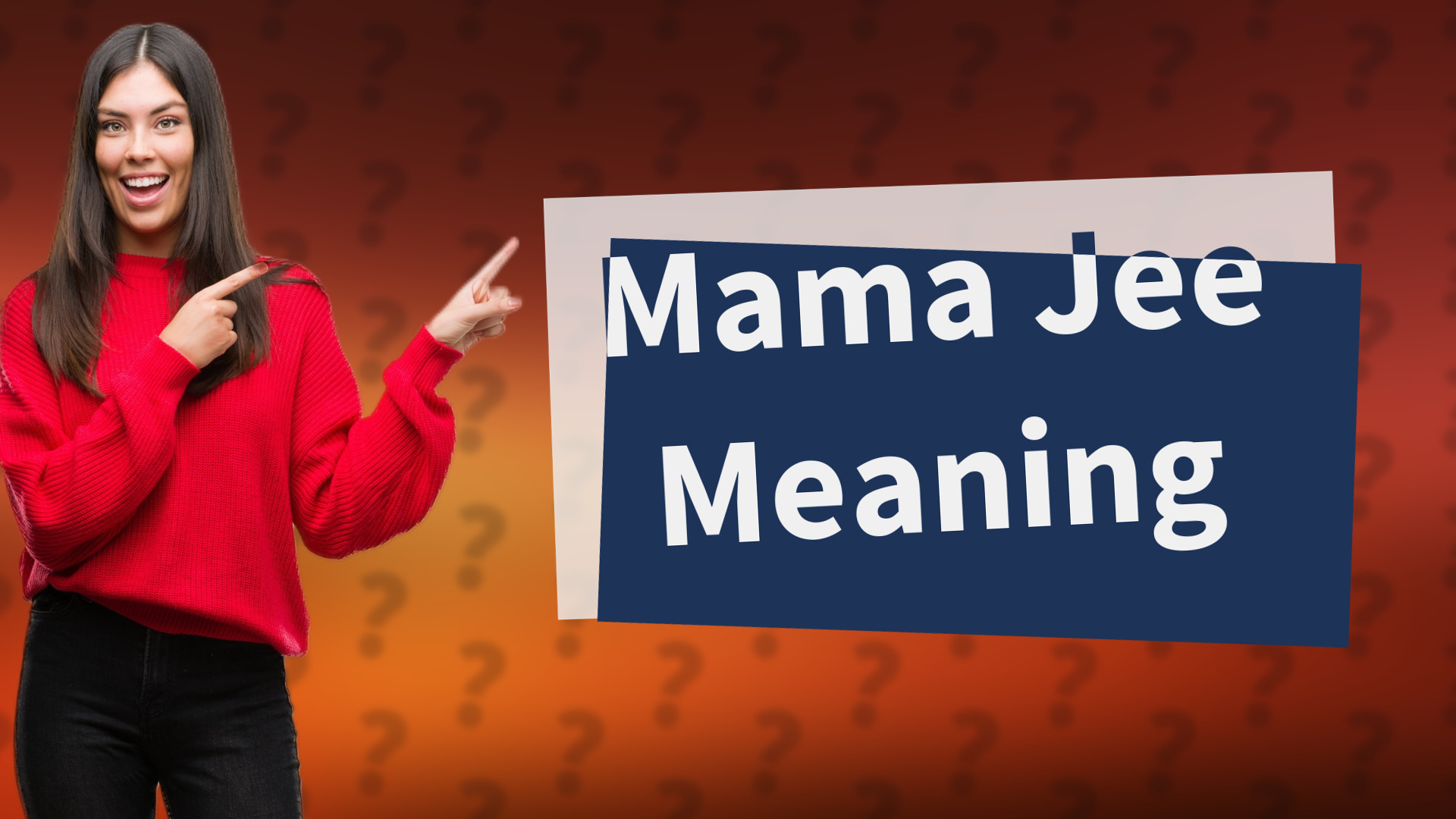 Mama Jee Meaning