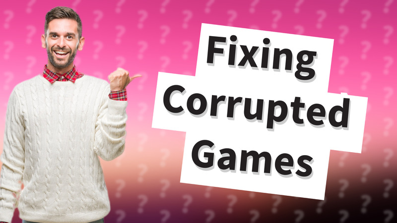 Fixing Corrupted Games