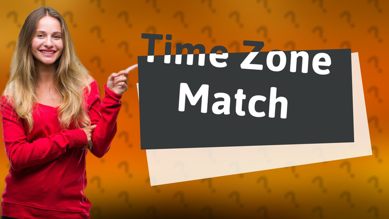 Time Zone Match