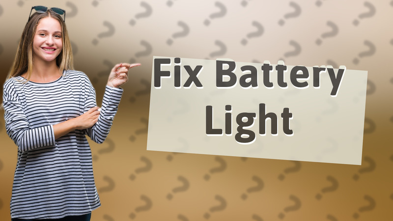 Fix Battery Light
