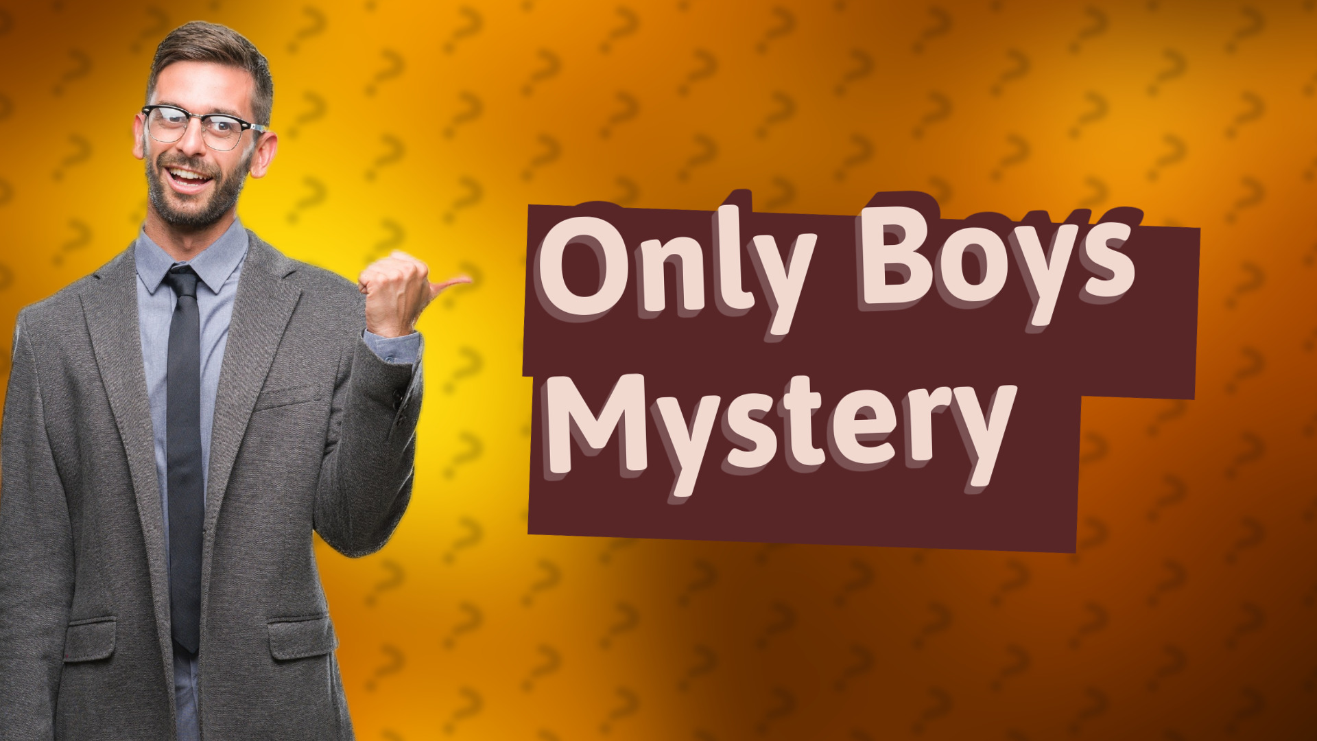 Only Boys Mystery