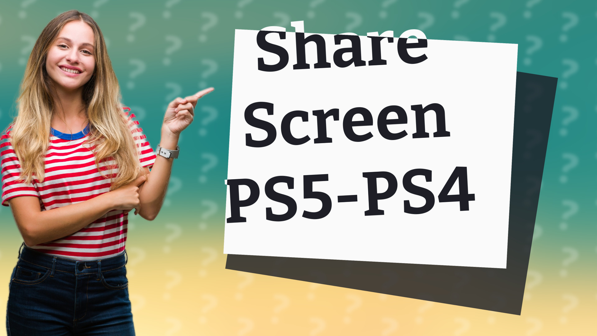 Share Screen PS5-PS4