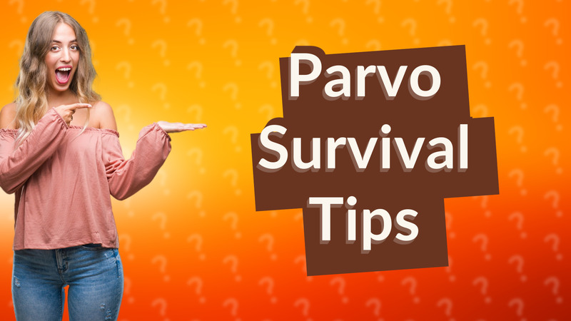 Parvo Survival Tips