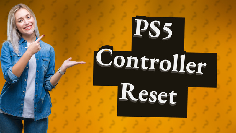 PS5 Controller Reset