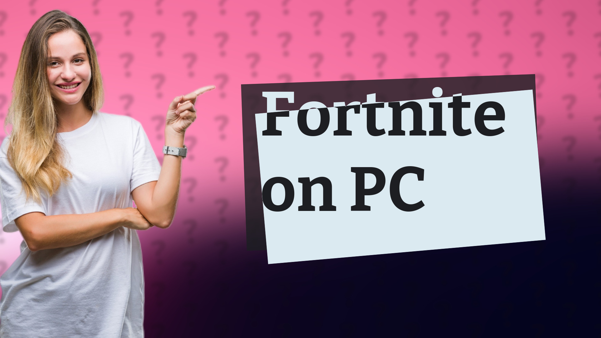 Fortnite on PC