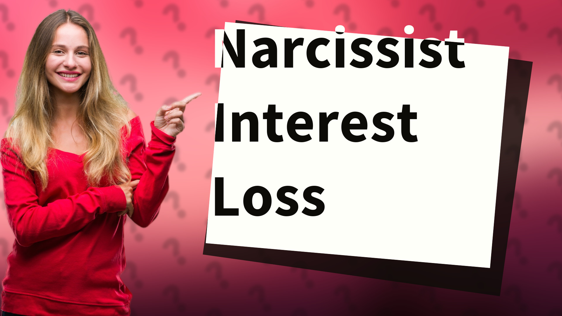 Narcissist Interest Loss