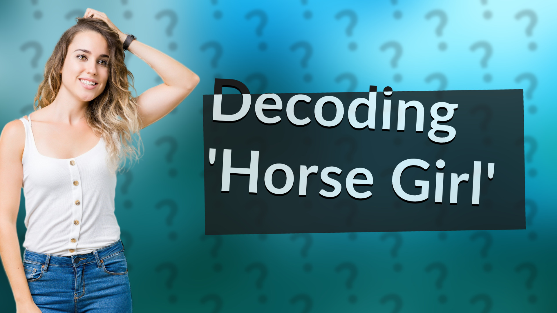 Decoding 'Horse Girl'