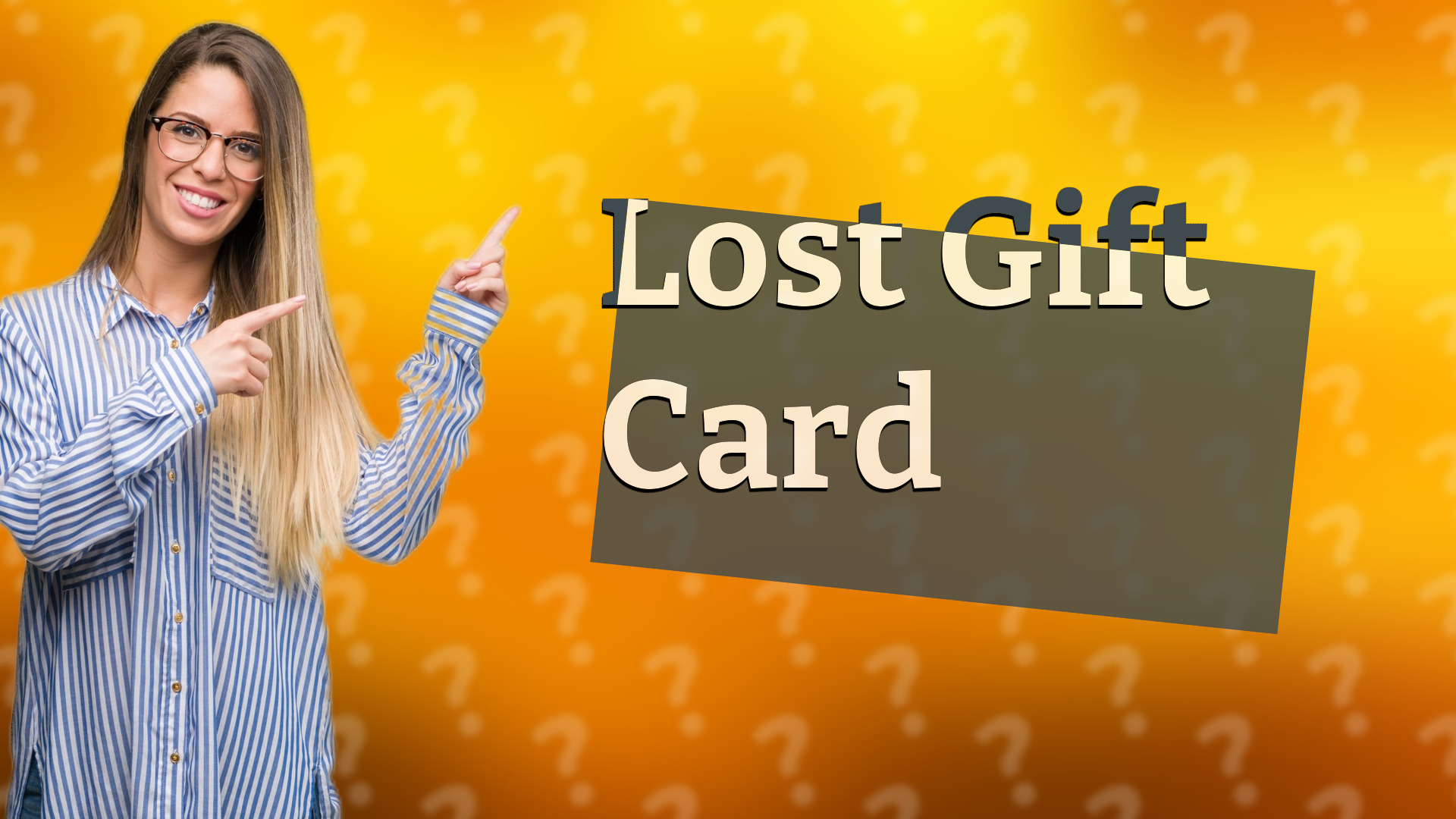 Lost Gift Card