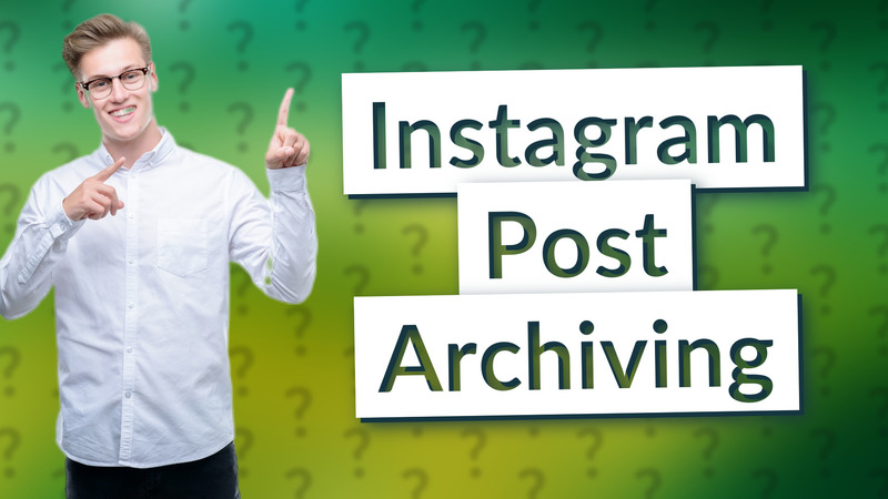 Instagram Post Archiving