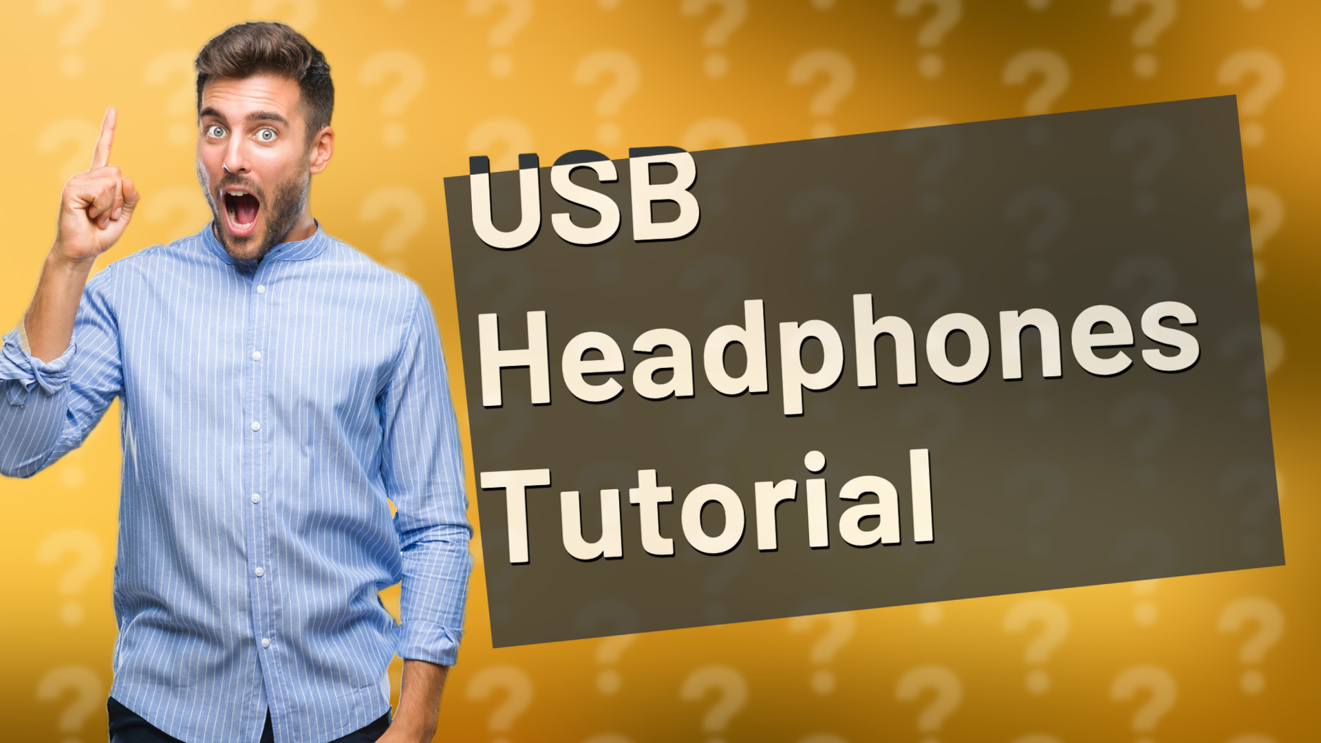 USB Headphones Tutorial