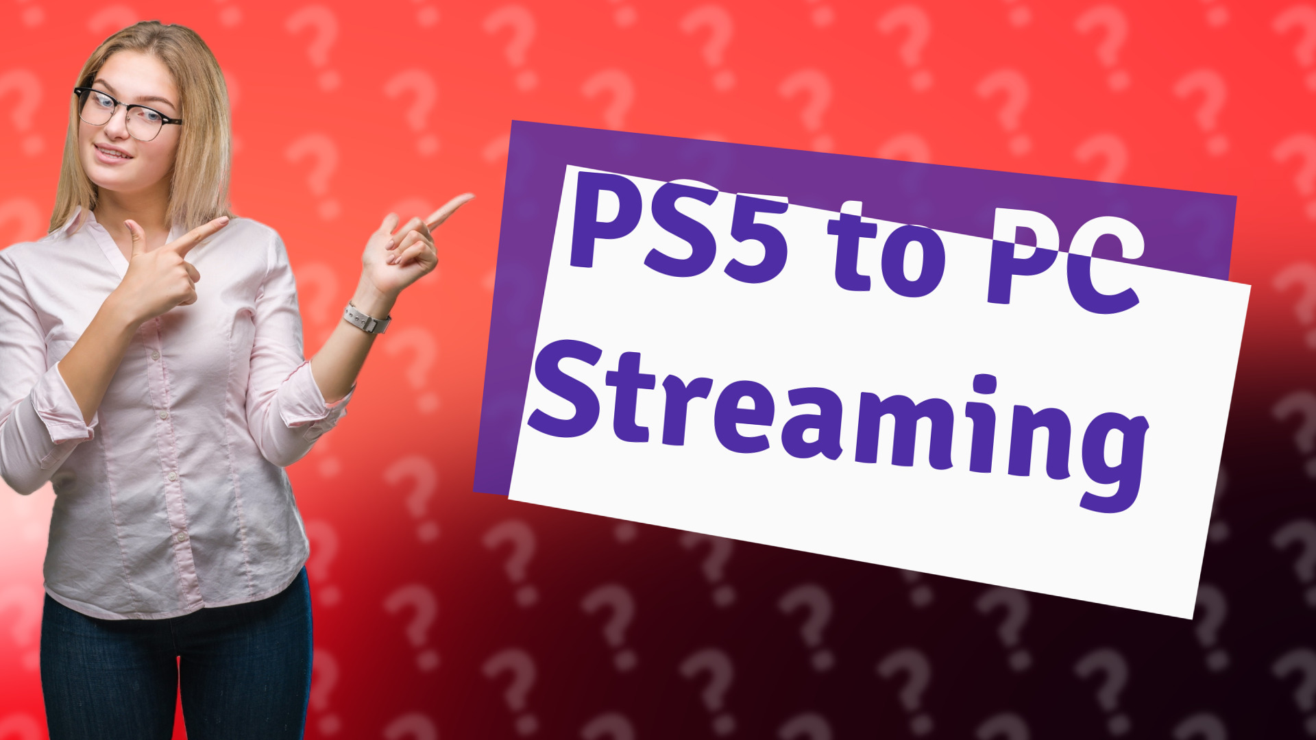 PS5 to PC Streaming