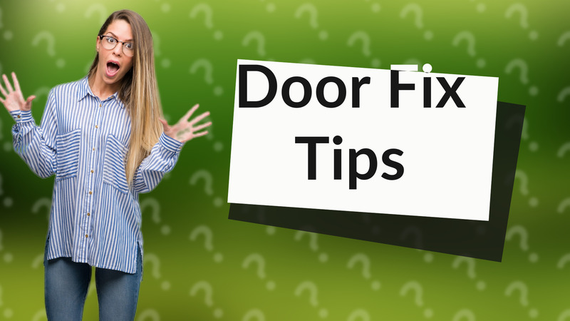 Door Fix Tips