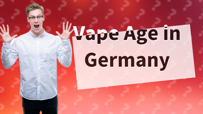 Vape Age in Germany