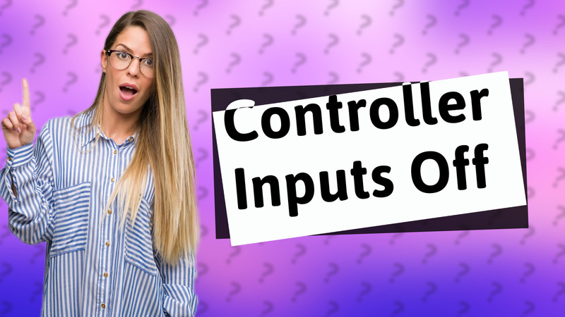Controller Inputs Off