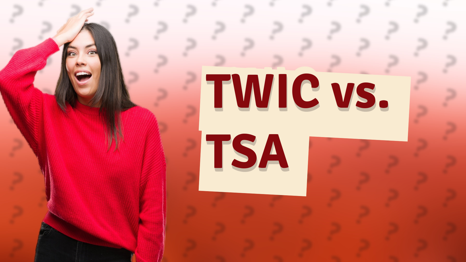 TWIC vs. TSA