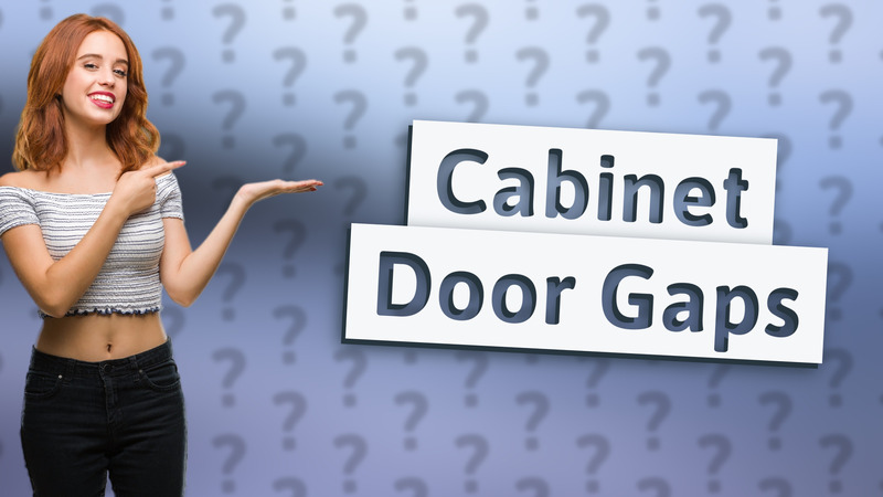 Cabinet Door Gaps