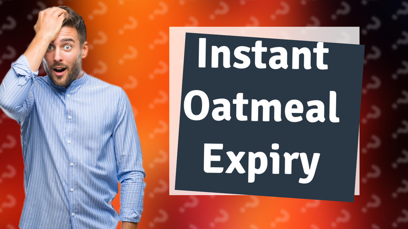 Instant Oatmeal Expiry
