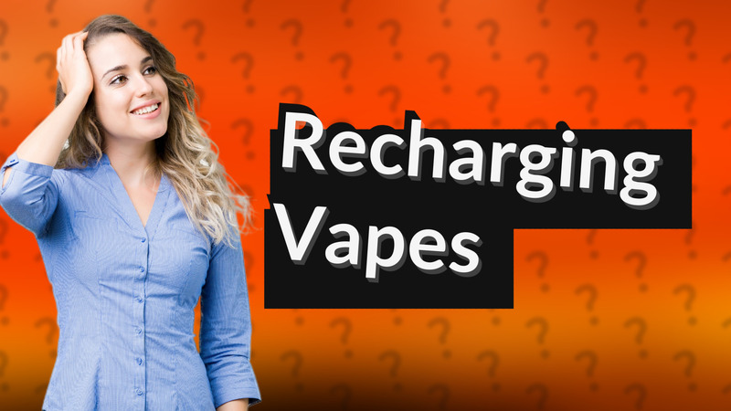 Recharging Vapes