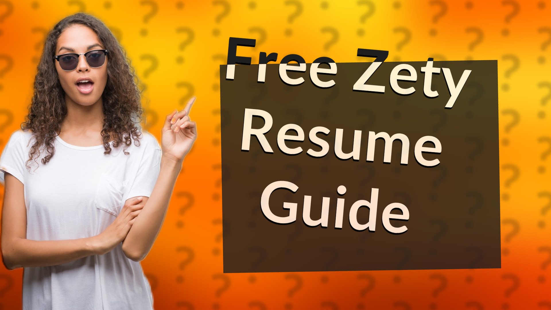 Free Zety Resume Guide