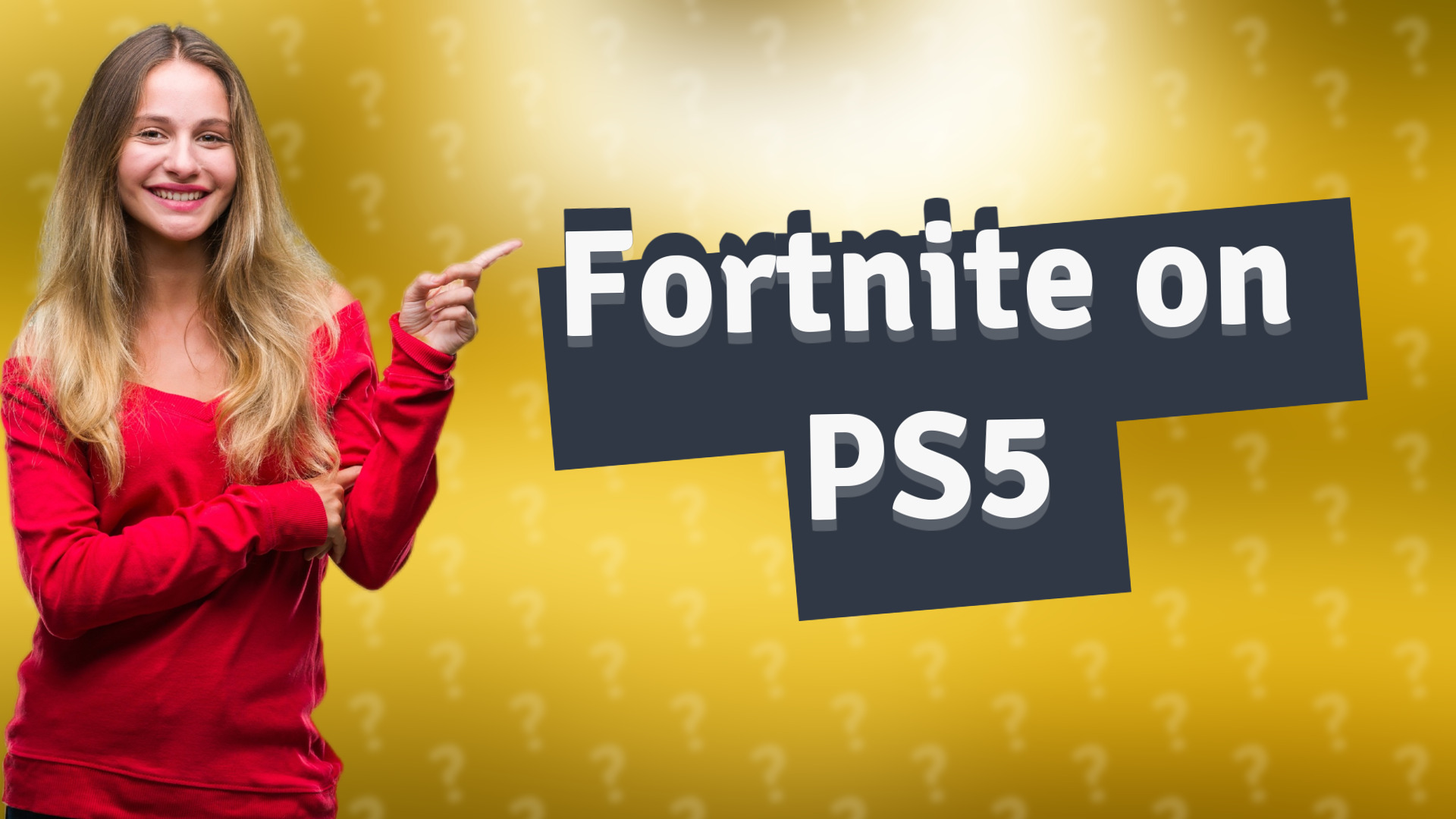 Fortnite on PS5