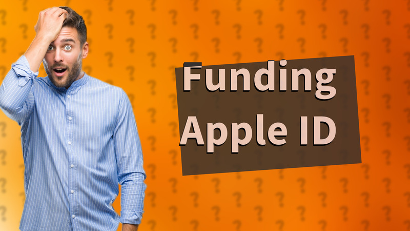 Funding Apple ID
