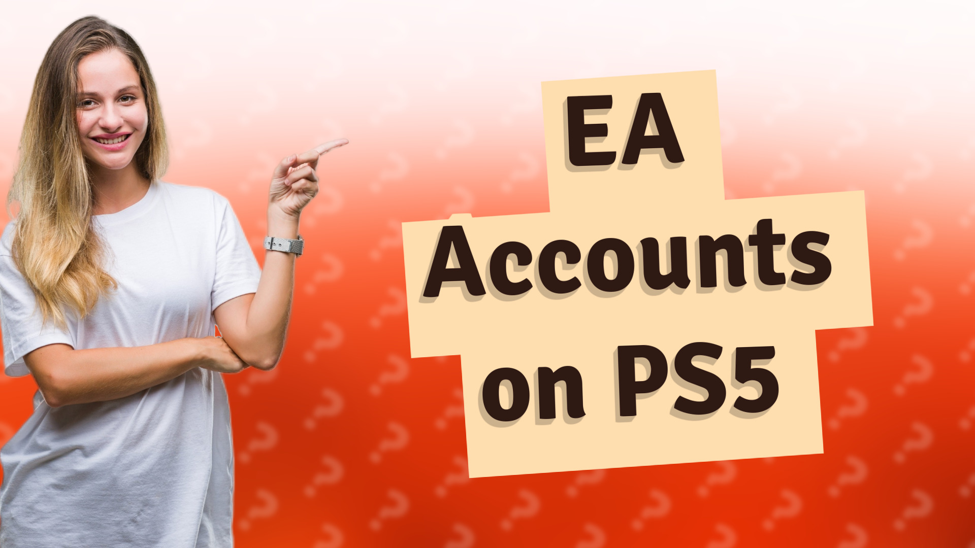 EA Accounts on PS5