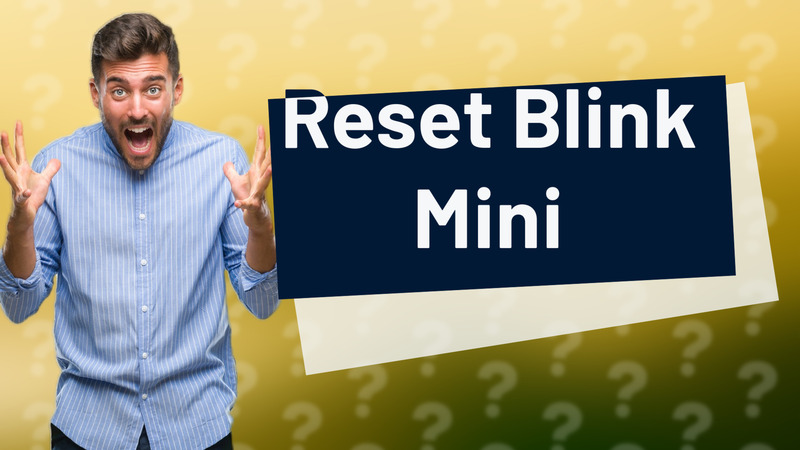 Reset Blink Mini