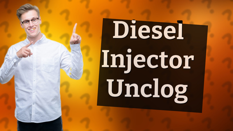 Diesel Injector Unclog