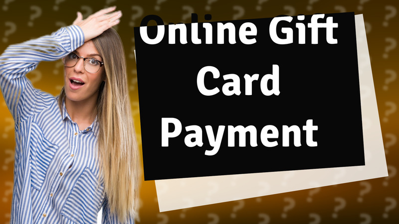 Online Gift Card Payment