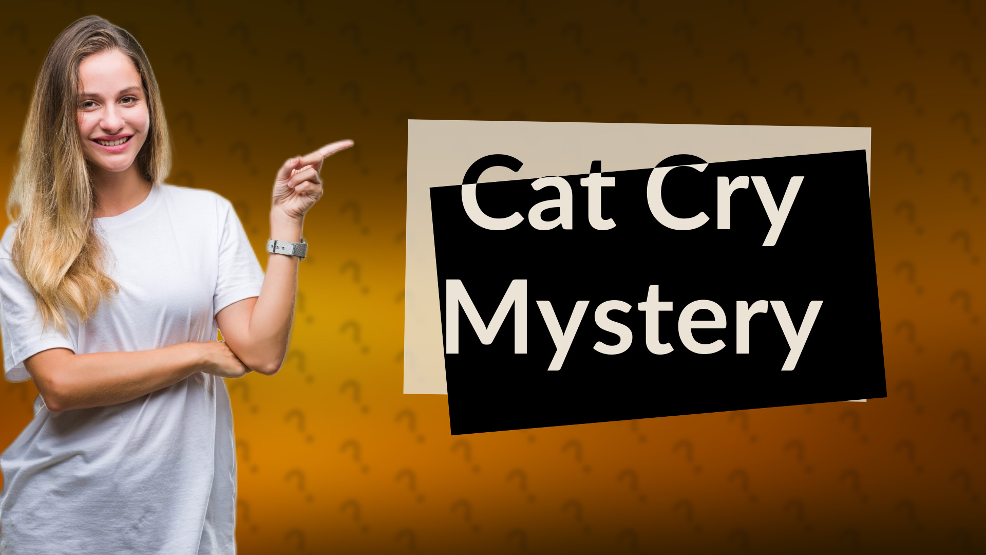 Cat Cry Mystery