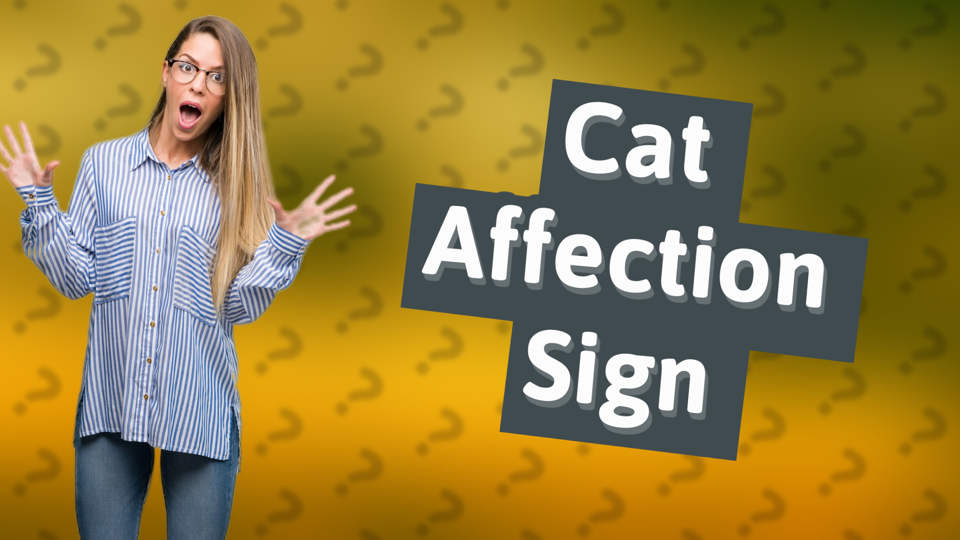 Cat Affection Sign