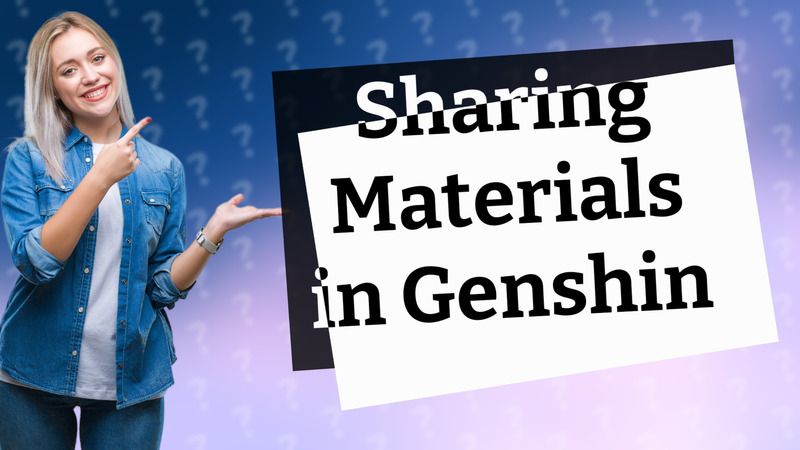 Sharing Materials in Genshin