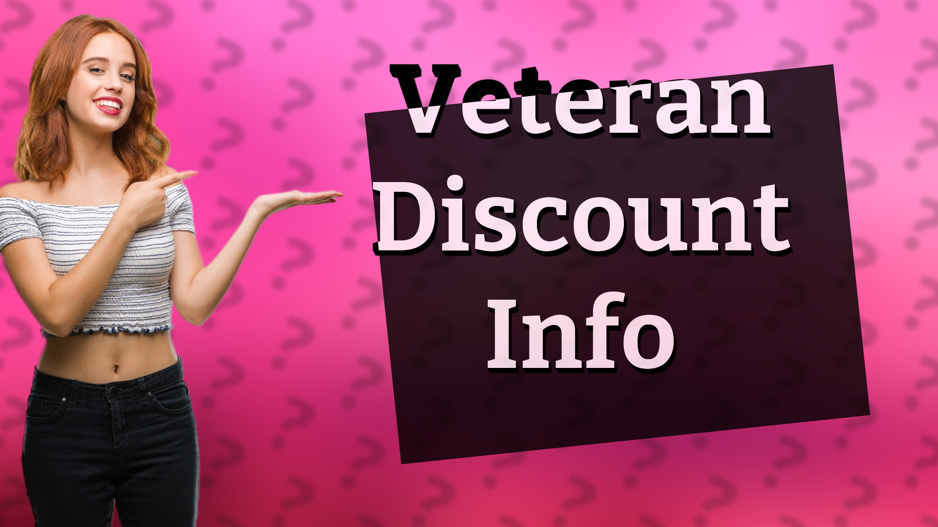 Veteran Discount Info