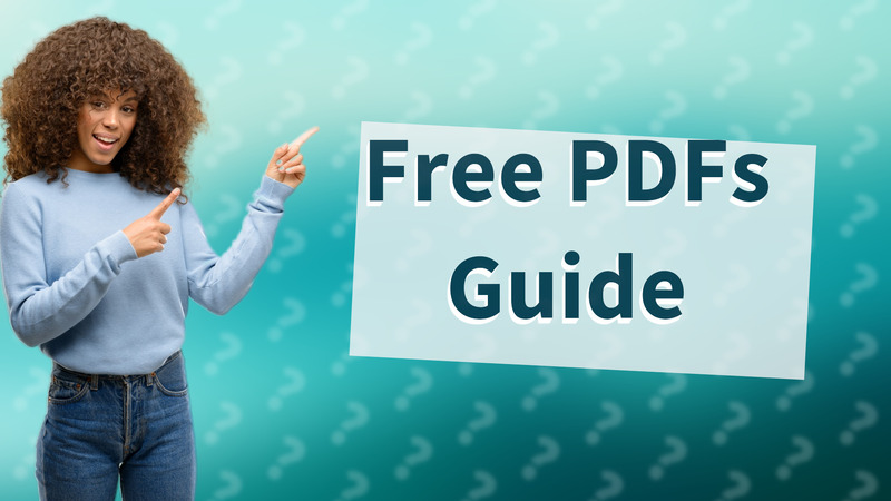 Free PDFs Guide