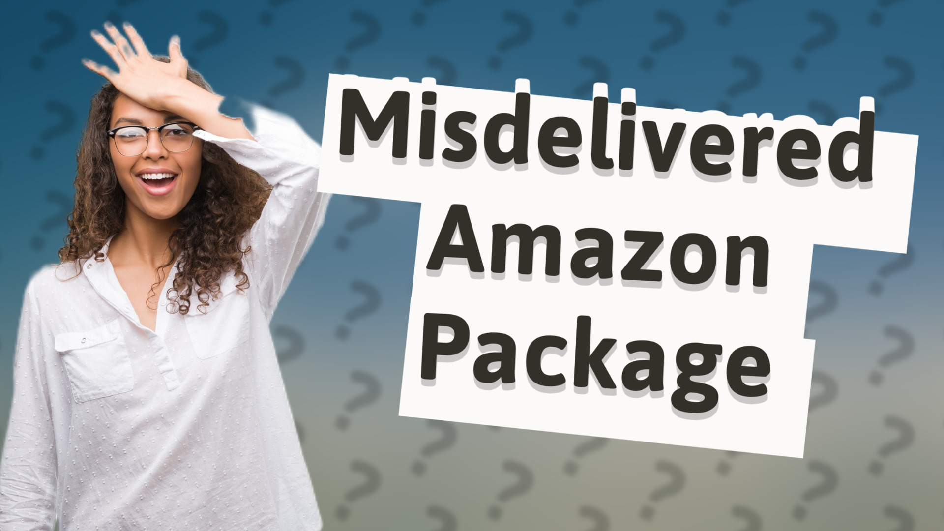 Misdelivered Amazon Package