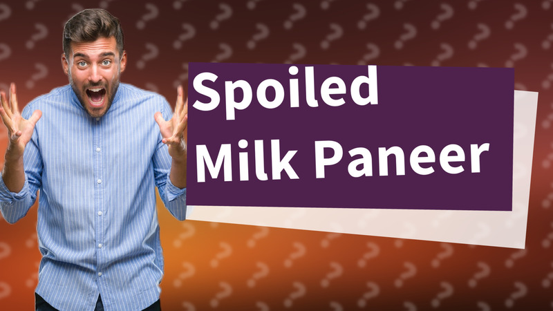 Spoiled Milk Paneer