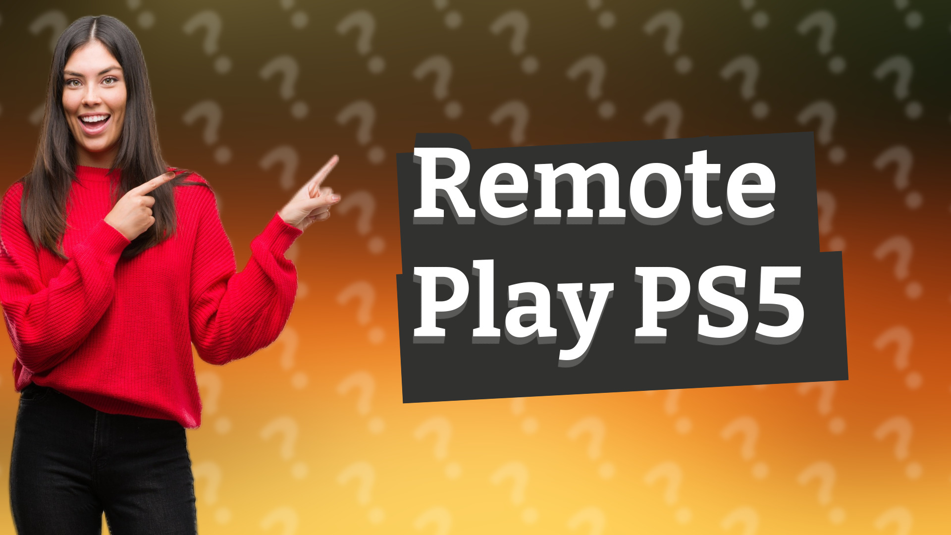 Remote Play PS5