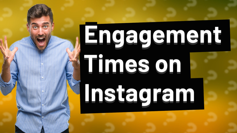 Engagement Times on Instagram
